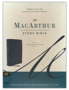 ESV MacArthur Study Bible, 2nd Edition - Genuine Leather, Black Thumb Index (Indexed)